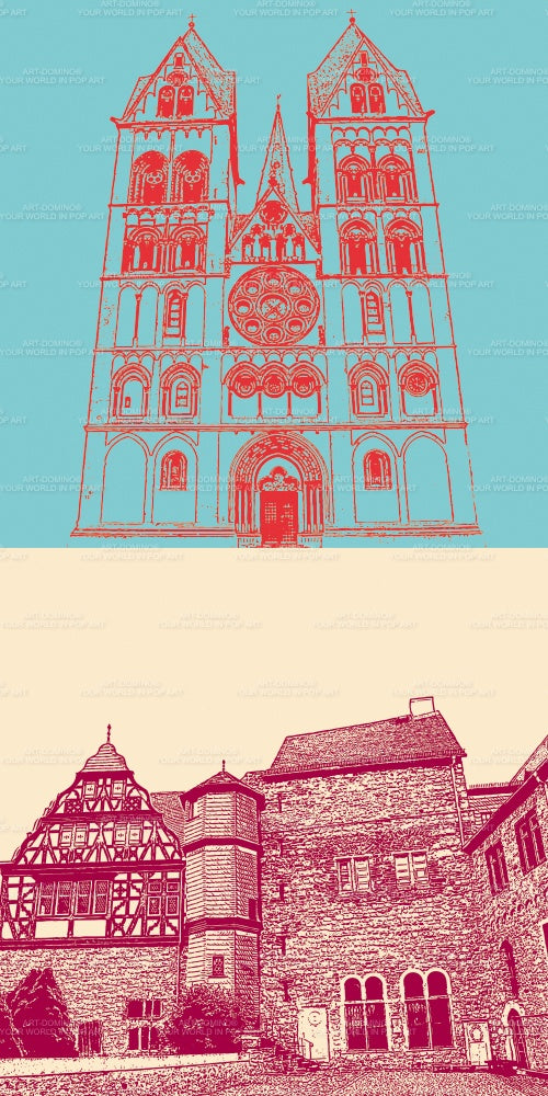 Leinwandbild Classics - Deutschland - Limburg - 2400.509