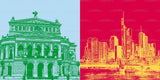 Tableau sur toile Classiques - Allemagne - Francfort - 2435