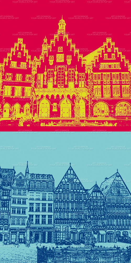 Tableau sur toile Classiques - Allemagne - Francfort - 2436