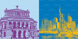 Tableau sur toile Classiques - Allemagne - Francfort - 2446