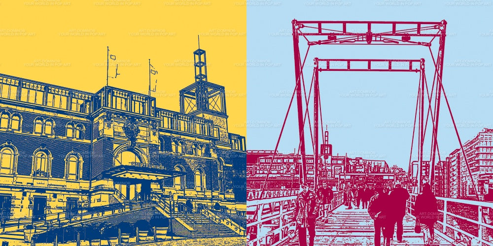 Leinwandbild Classics - Deutschland - Kiel - 2606