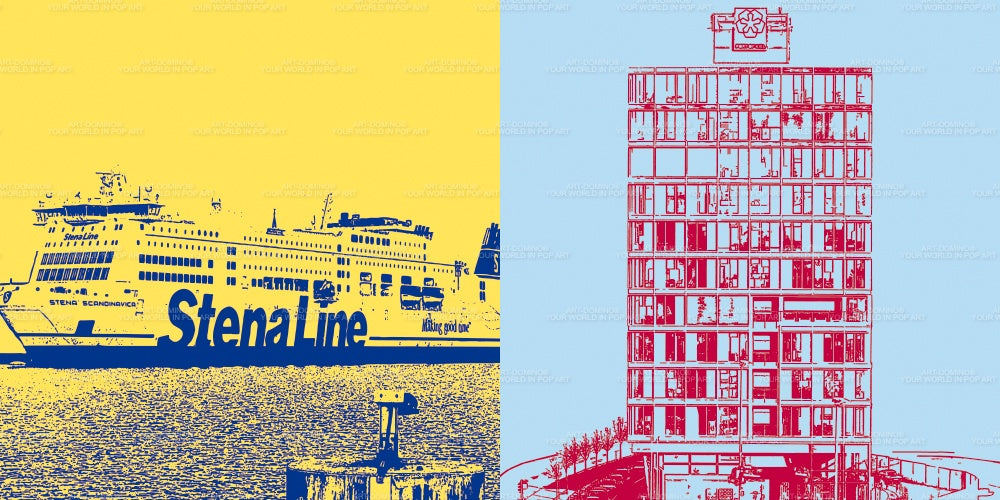 Leinwandbild Classics - Deutschland - Kiel - 2608