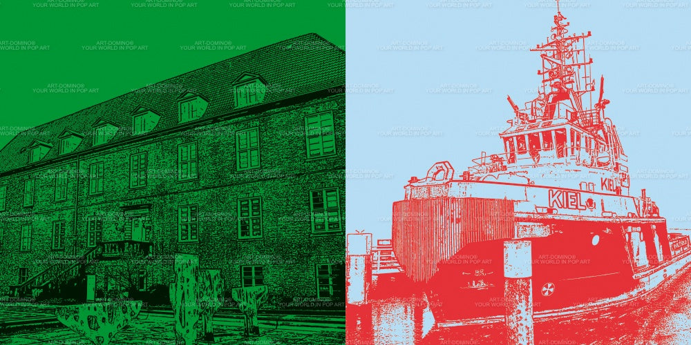 Leinwandbild Classics - Deutschland - Kiel - 2618