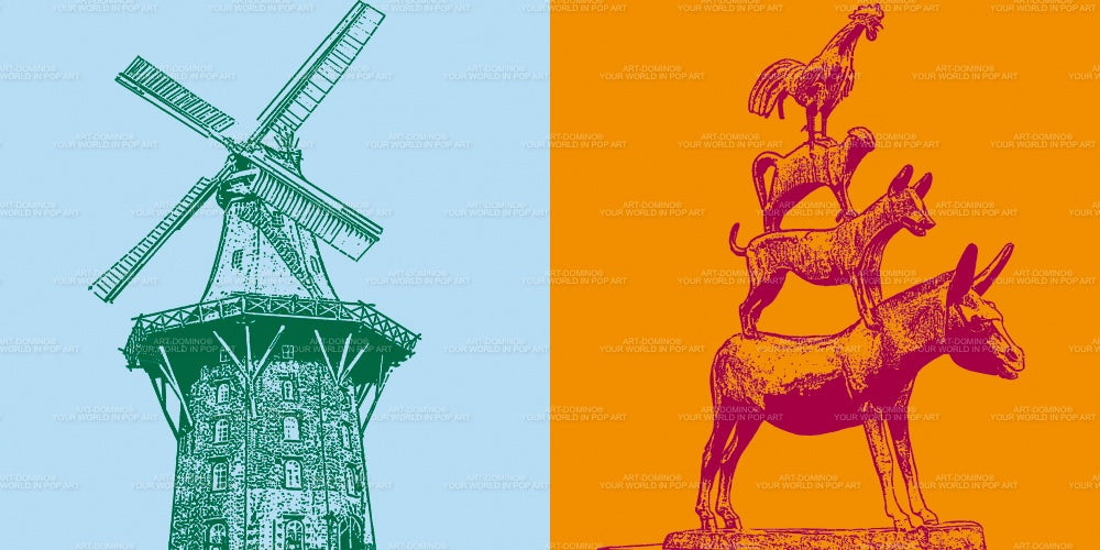 Leinwandbild Classics - Deutschland - Bremen - 2702