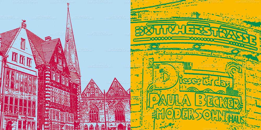 Leinwandbild Classics - Deutschland - Bremen - 2706