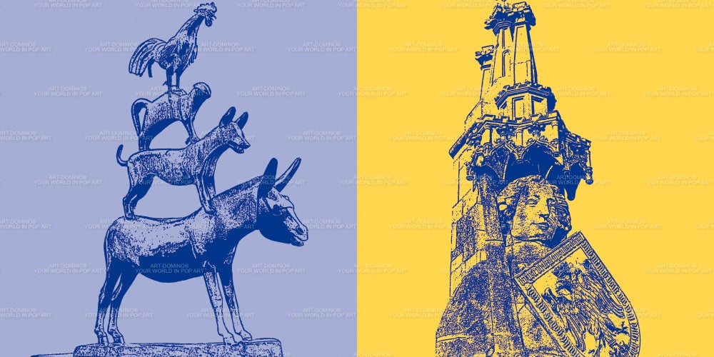 Leinwandbild Classics - Deutschland - Bremen - 2707