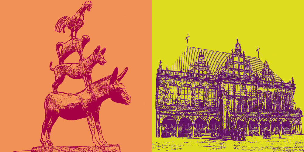 Leinwandbild Classics - Deutschland - Bremen - 2708