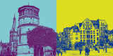 Leinwandbild Classics - Deutschland - Düsseldorf - 2806