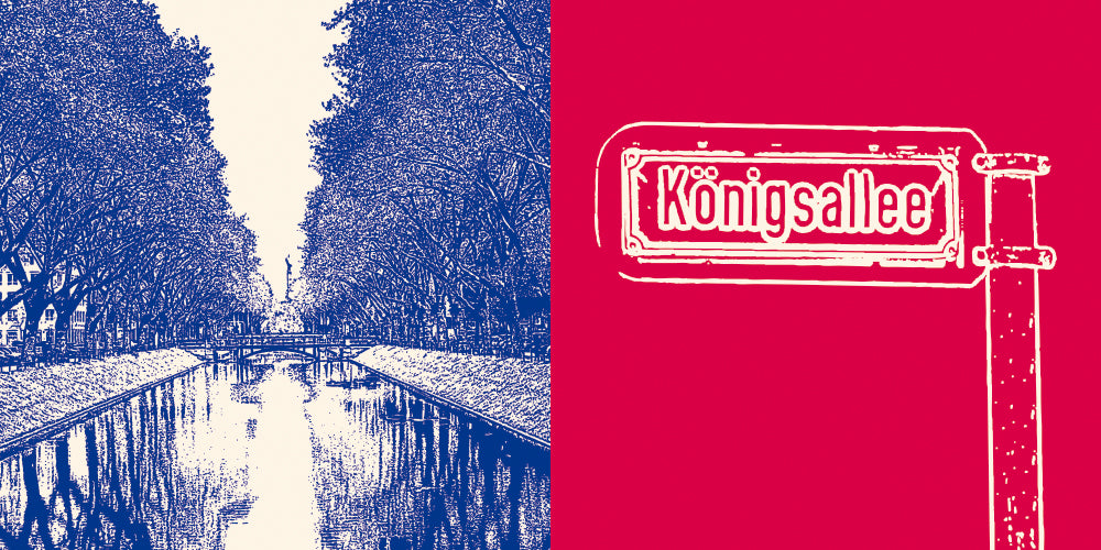 Tableau sur toile Classiques - Allemagne - Düsseldorf - 2808