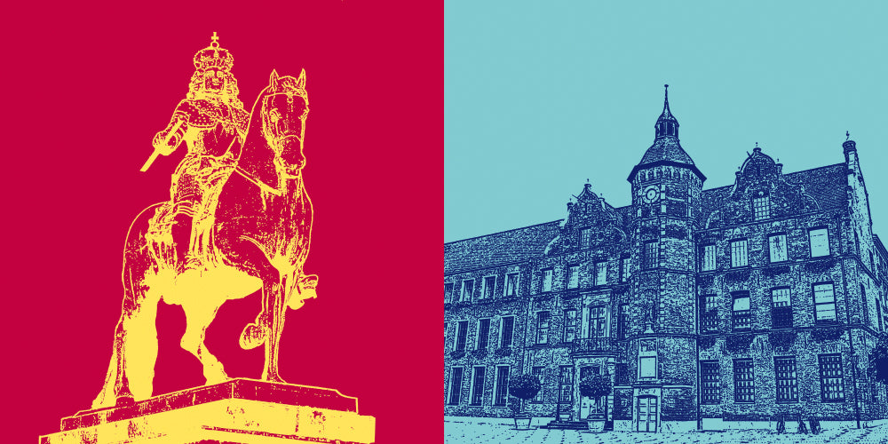 Leinwandbild Classics - Deutschland - Düsseldorf - 2809