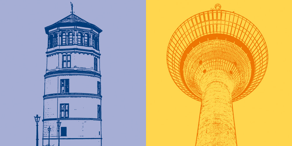 Leinwandbild Classics - Deutschland - Düsseldorf - 2810