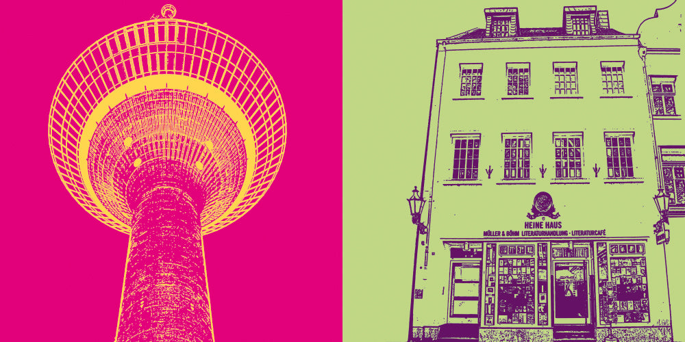 Leinwandbild Classics - Deutschland - Düsseldorf - 2815