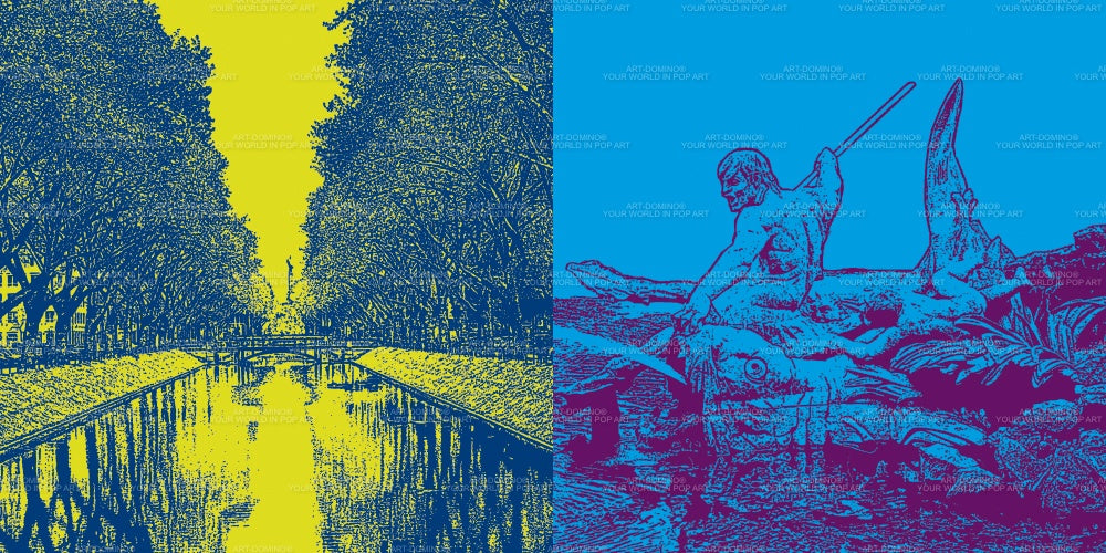 Leinwandbild Classics - Deutschland - Düsseldorf - 2819