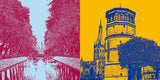 Leinwandbild Classics - Deutschland - Düsseldorf - 2820