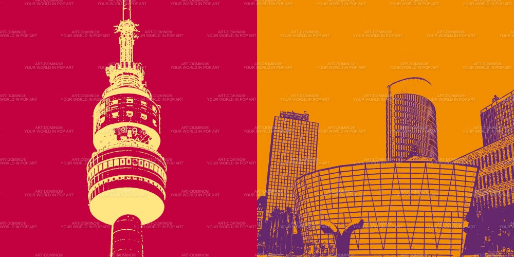 Leinwandbild Classics - Deutschland - Dortmund - 28201