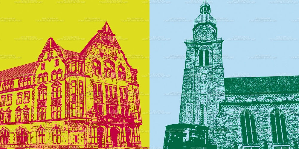 Leinwandbild Classics - Deutschland - Dortmund - 28202