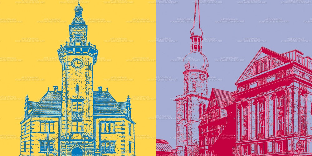 Leinwandbild Classics - Deutschland - Dortmund - 28204