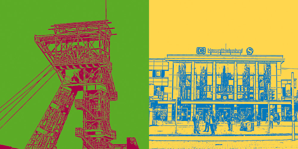 Leinwandbild Classics - Deutschland - Dortmund - 28208