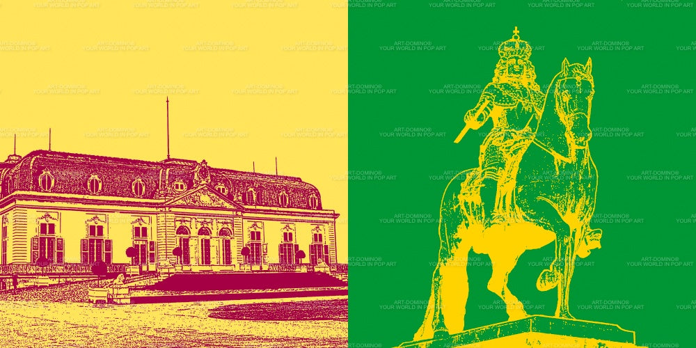 Leinwandbild Classics - Deutschland - Düsseldorf - 2821