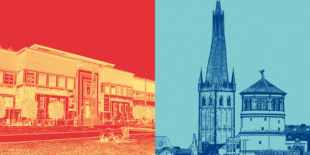 Leinwandbild Classics - Deutschland - Düsseldorf - 2824