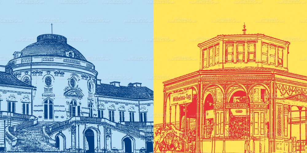 Leinwandbild Classics - Deutschland - Stuttgart - 2913