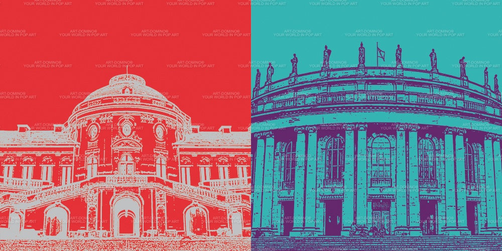 Leinwandbild Classics - Deutschland - Stuttgart - 2916