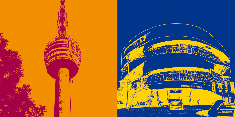 Leinwandbild Classics - Deutschland - Stuttgart - 2921