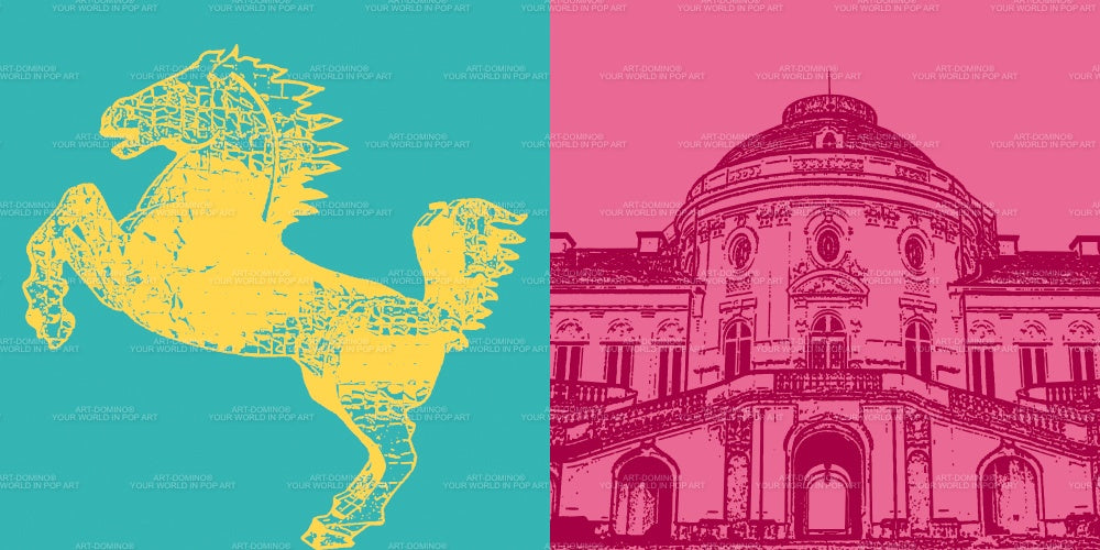 Leinwandbild Classics - Deutschland - Stuttgart - 2925
