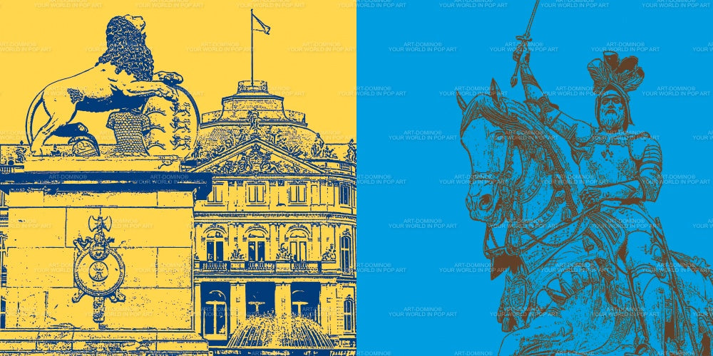 Leinwandbild Classics - Deutschland - Stuttgart - 2926