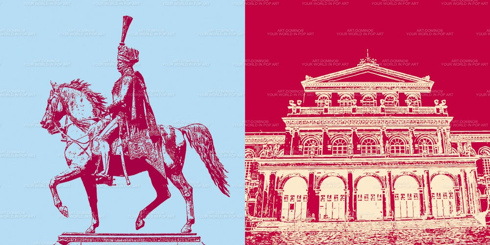 Tableau sur toile Classiques - Allemagne - Hanovre - 3001.03