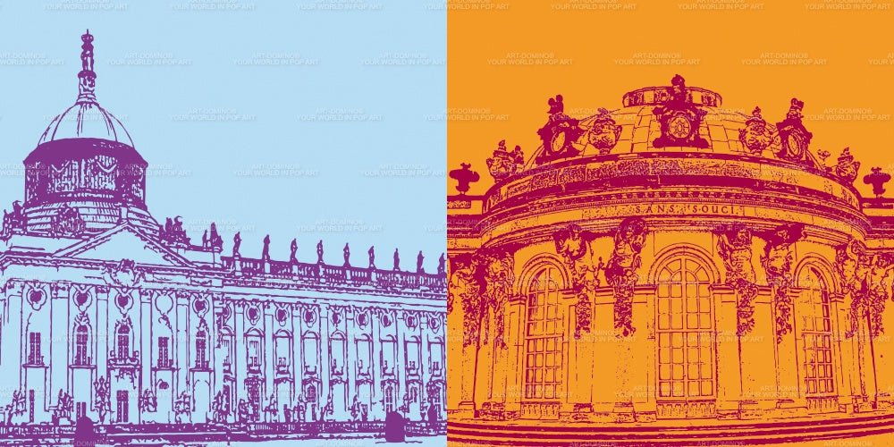 Leinwandbild Classics - Deutschland - Potsdam - 3071