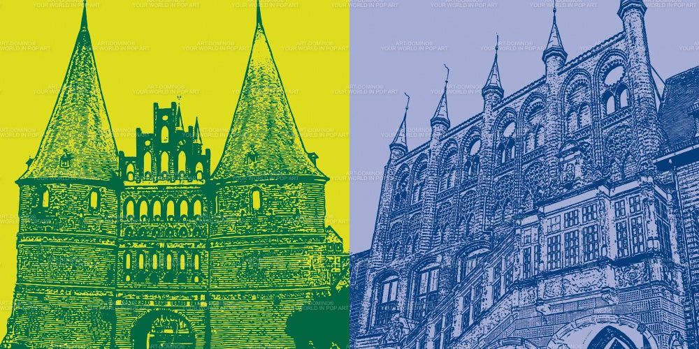 Leinwandbild Classics - Deutschland - Lübeck - 3100