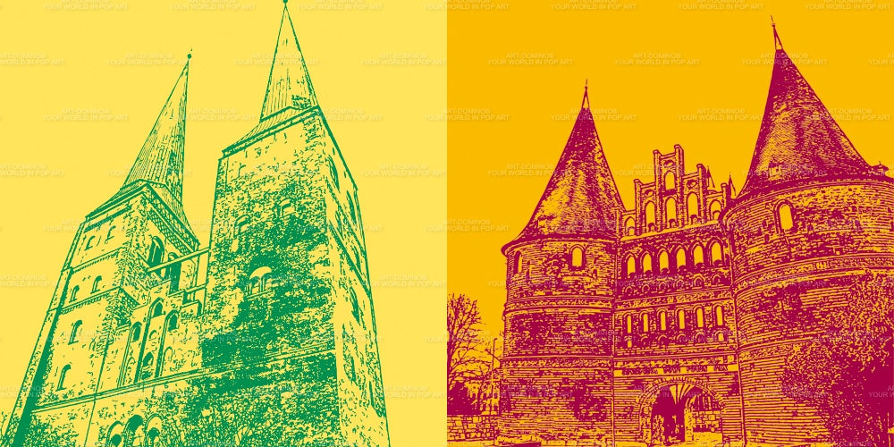 Leinwandbild Classics - Deutschland - Lübeck - 3104