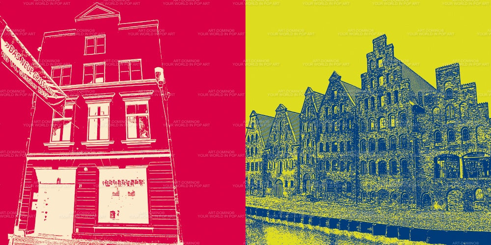 Leinwandbild Classics - Deutschland - Lübeck - 3107