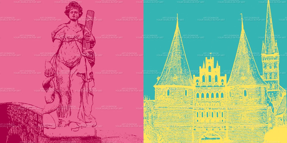 Leinwandbild Classics - Deutschland - Lübeck - 3108