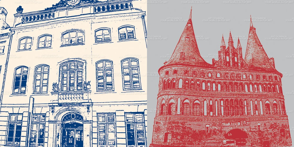 Leinwandbild Classics - Deutschland - Lübeck - 3112