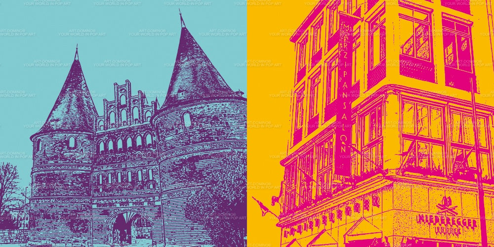 Leinwandbild Classics - Deutschland - Lübeck - 3114