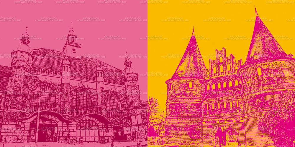 Leinwandbild Classics - Deutschland - Lübeck - 3123