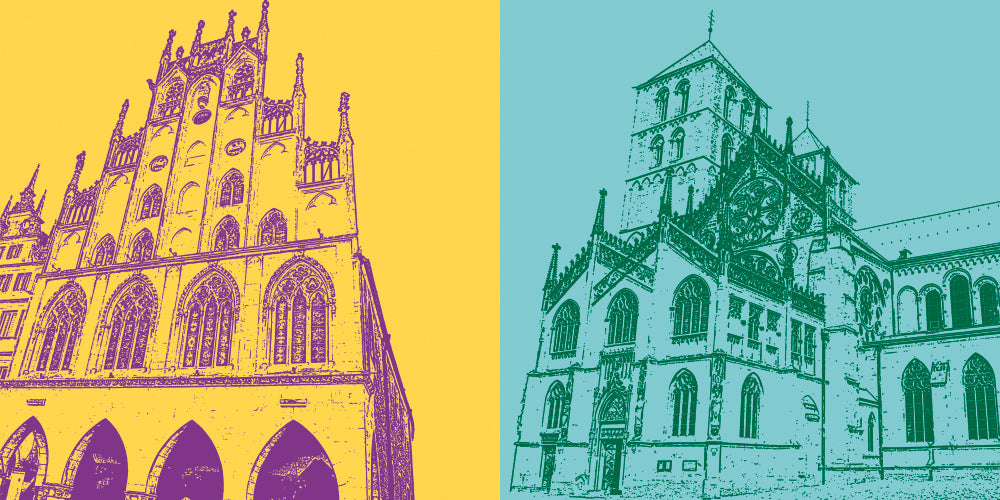 Tableau sur toile Classiques - Allemagne - Münster - 3212