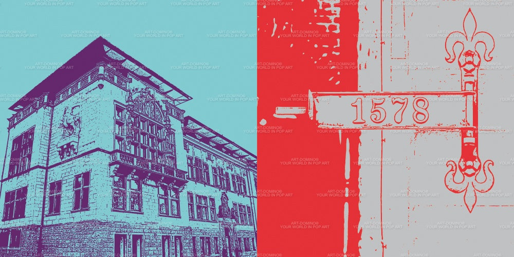 Leinwandbild Classics - Deutschland - Münster - 3214