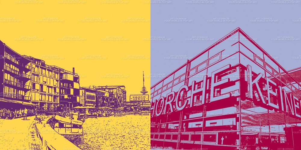 Leinwandbild Classics - Deutschland - Münster - 3215