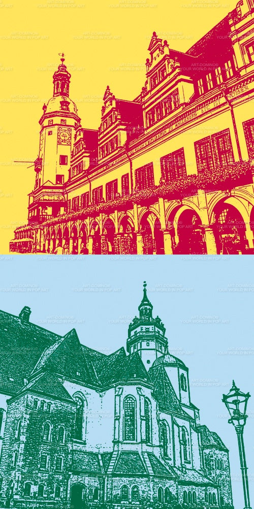 Leinwandbild Classics - Deutschland - Leipzig - 3302