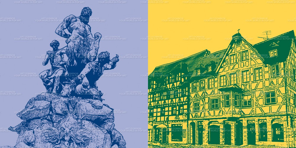 Tableau sur toile Classiques - Allemagne - Fürth - 3503