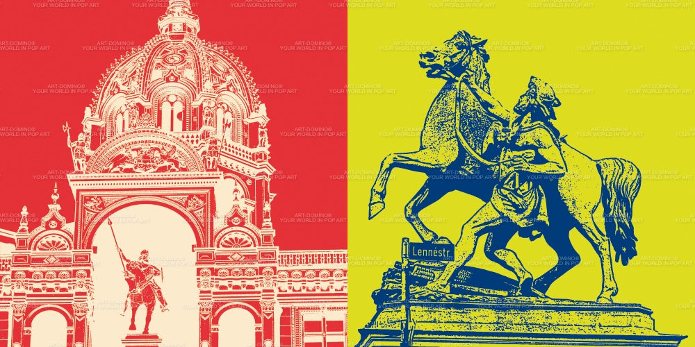 Leinwandbild Classics - Deutschland - Schwerin - 3600