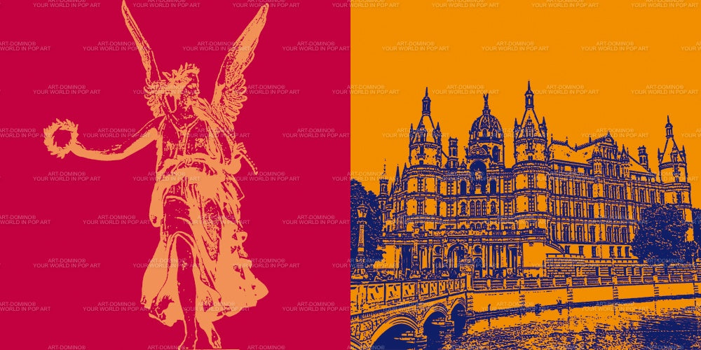 Leinwandbild Classics - Deutschland - Schwerin - 3604