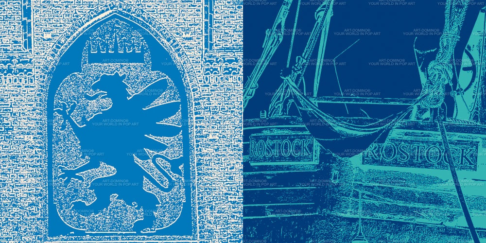 Leinwandbild Classics - Deutschland - Rostock - 3701