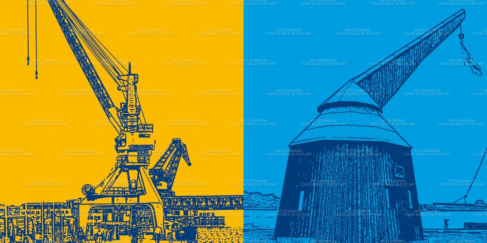 Leinwandbild Classics - Deutschland - Rostock - 3706