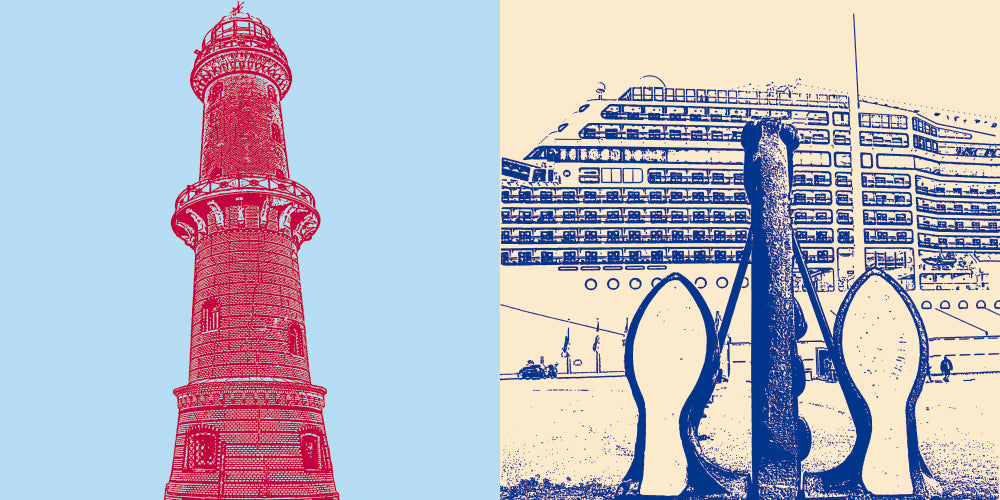 Leinwandbild Classics - Deutschland - Warnemünde - 3710