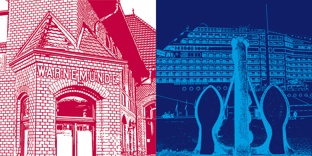 Leinwandbild Classics - Deutschland - Warnemünde - 3714