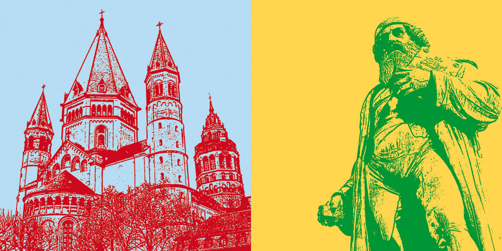 Leinwandbild Classics - Deutschland - Mainz - 3908